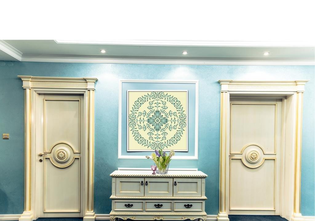 Caspian Riviera Grand Palace Hotel 악타우 외부 사진 A room with a blue ceiling